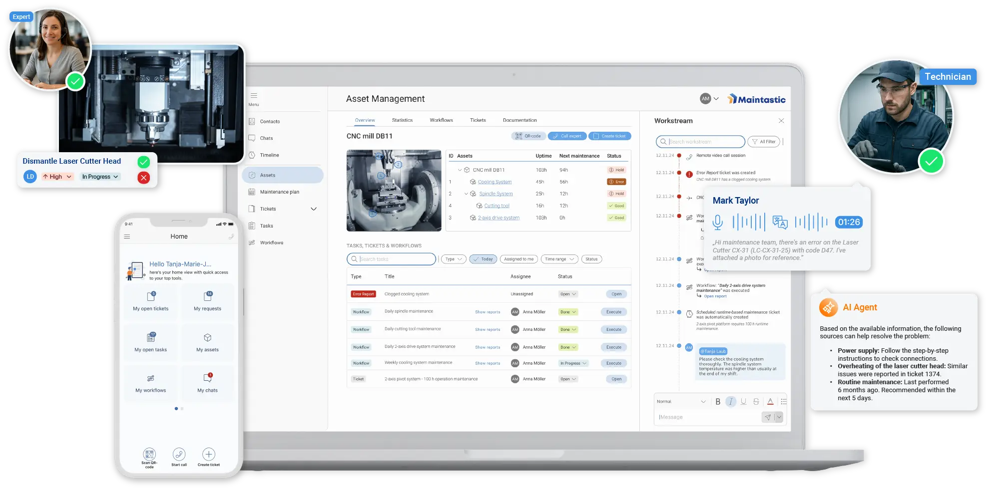 CMMS Software for smarter maintenance | Maintastic