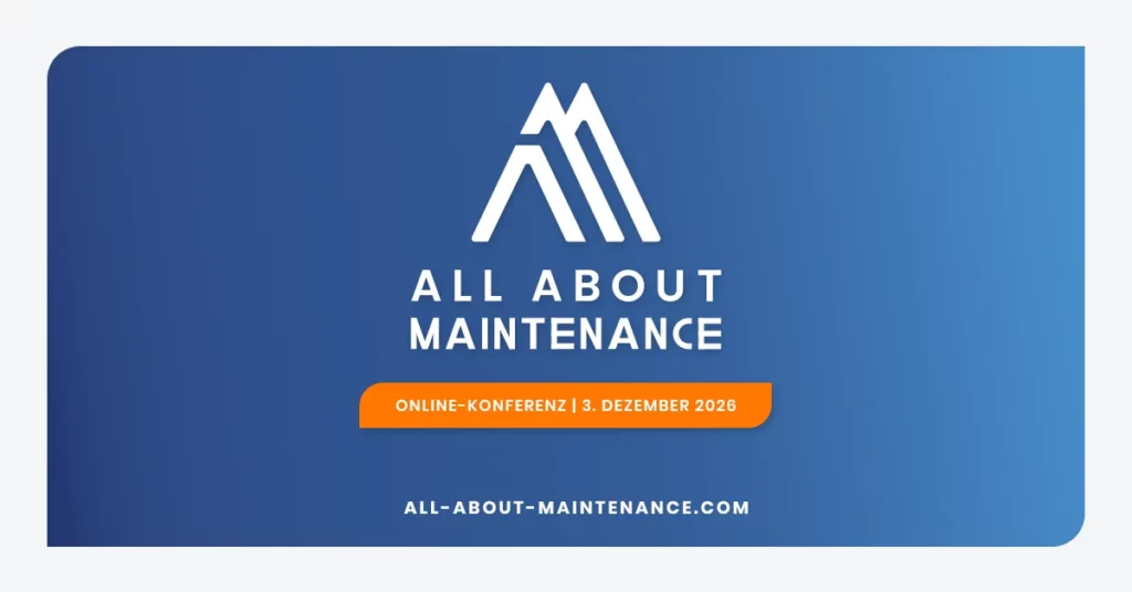 Kostenfreies Online Event All About Maintenance powered by Maintastic