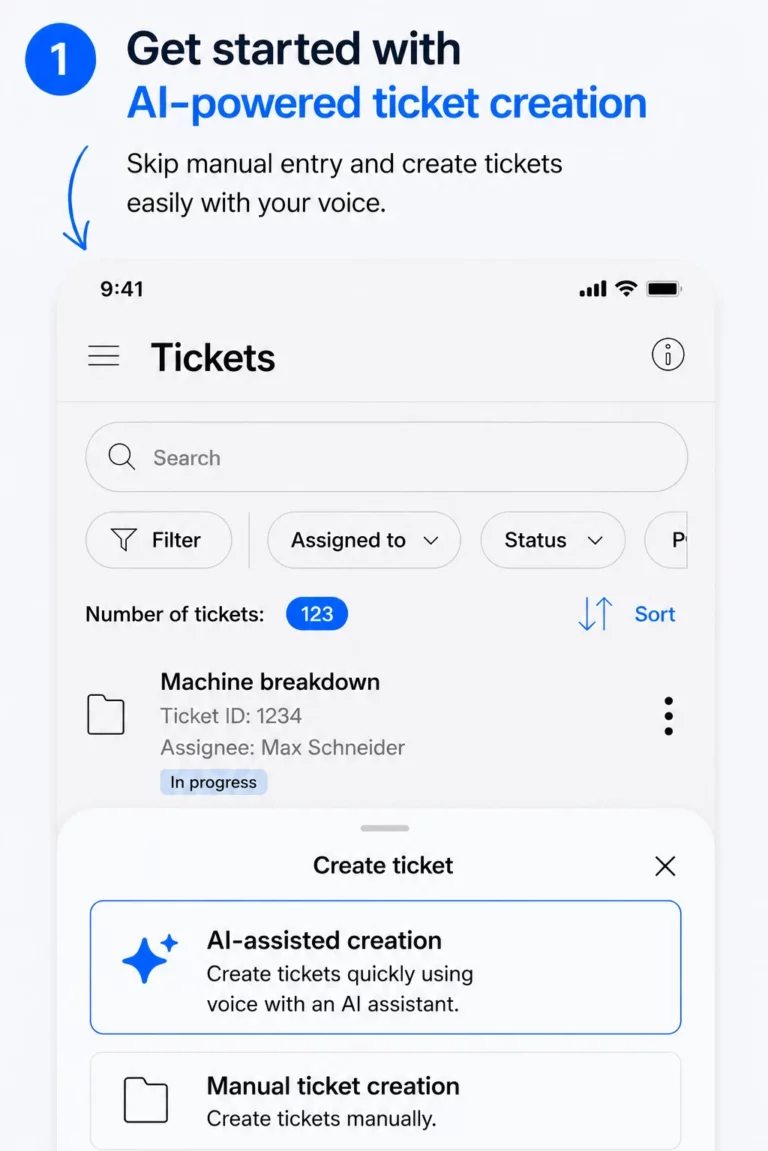 Illustration for how-to AI-powered ticketing Step1