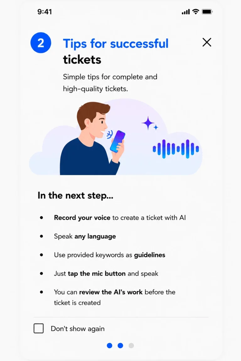 Illustration for how-to AI-powered ticketing Step 2
